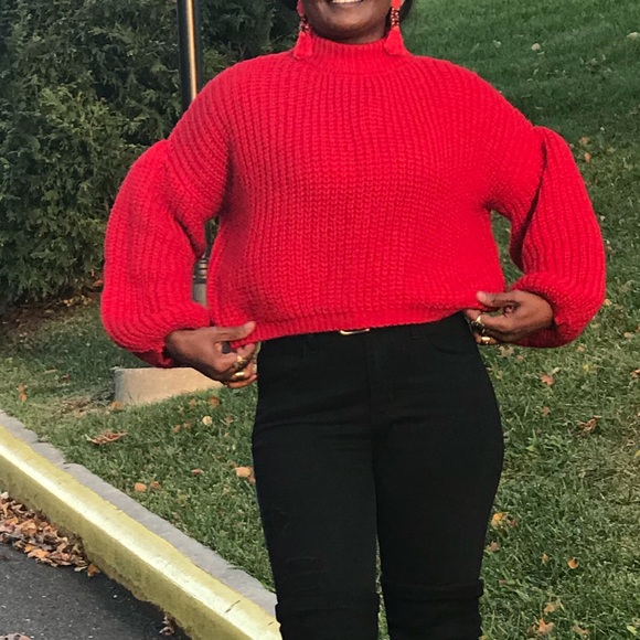 ❄️JII🍁Vintage Loose Long Dolman Sleeves Sweater - Picture 6 of 6